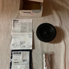 Kohler Duostrainer Sink Strainer with Tailpiece in Oil Rubbed Bronze 8801-2BZ