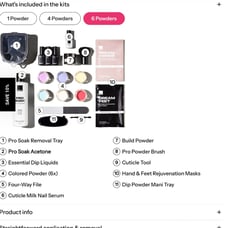 New-in-Box Nail Boo Complete Mineral Nail Kit
