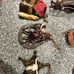 15 Western Theme Resin Ornaments 2 Cowhide Stockings, And Some Small Boot Lights