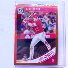 Mike Trout Numbered card