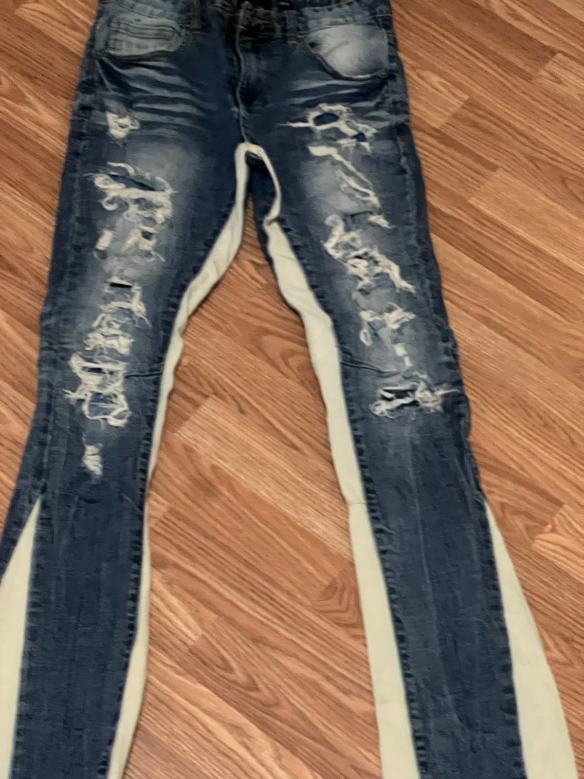 ☮️ DECIBEL distressed jeans ((men or women))