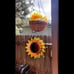Sunflower Wind Spinner Yard Art Garden Decor 3D Stainless Steel Sculptures