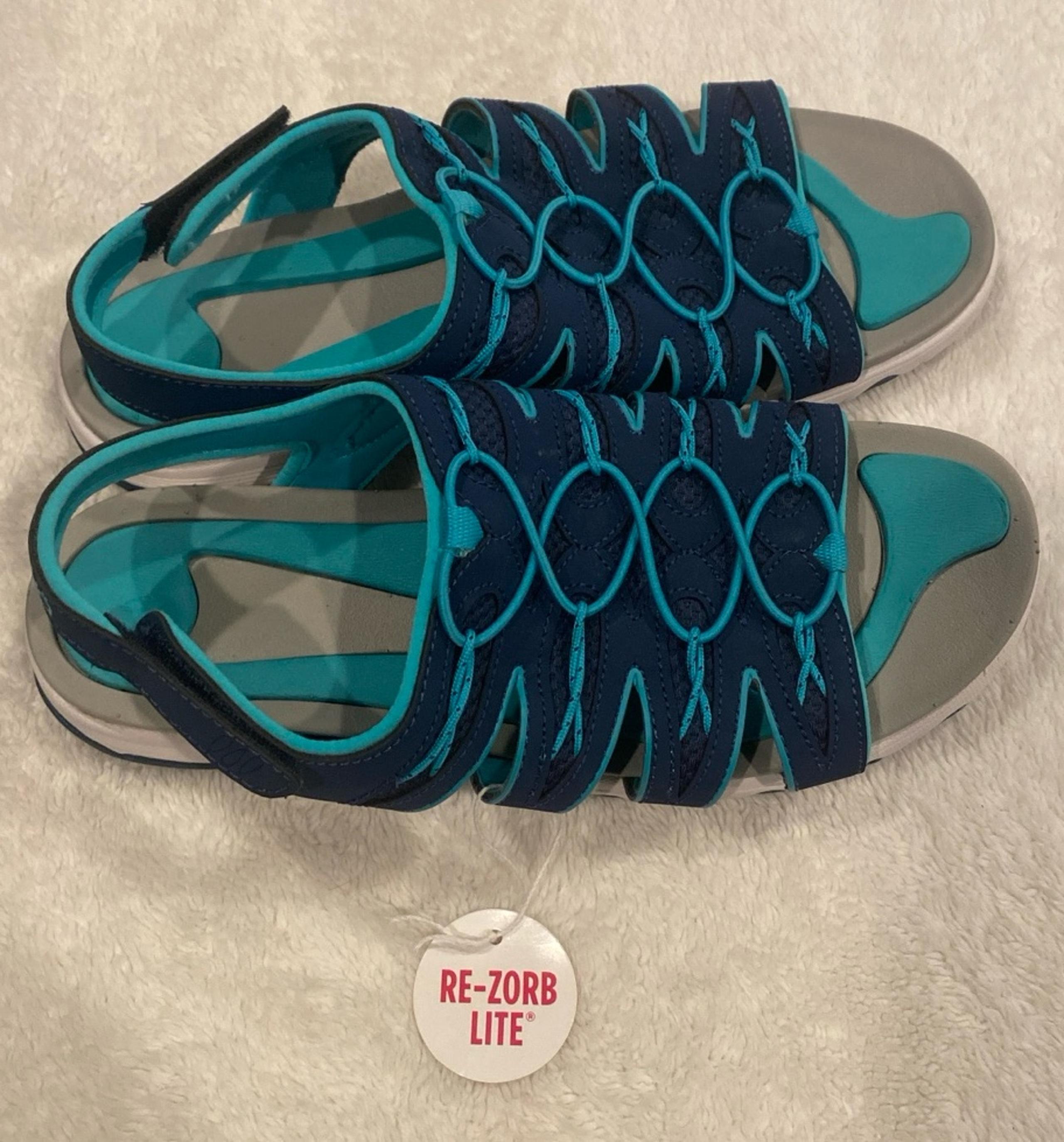 Ryka Womens Re-Zorb lite open toe sandals size 11