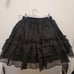 Ronova Two Layer Rhinestone Petticoat Lolita 23-42 Inch Waist EXTREMELY Fluffy!