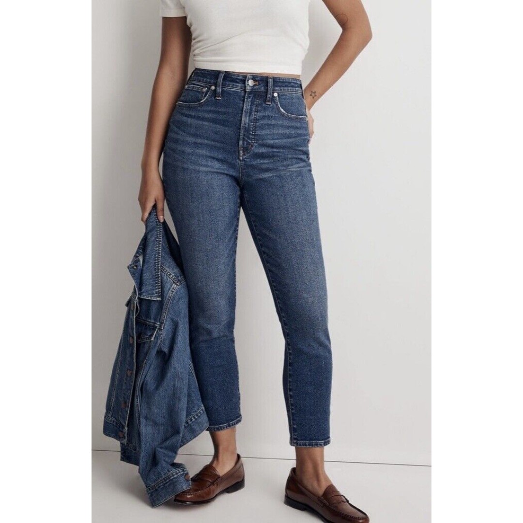 MADEWELL Curvy Perfect Vintage Jeans Manorford Wash: Instacozy Edition 23 NWT