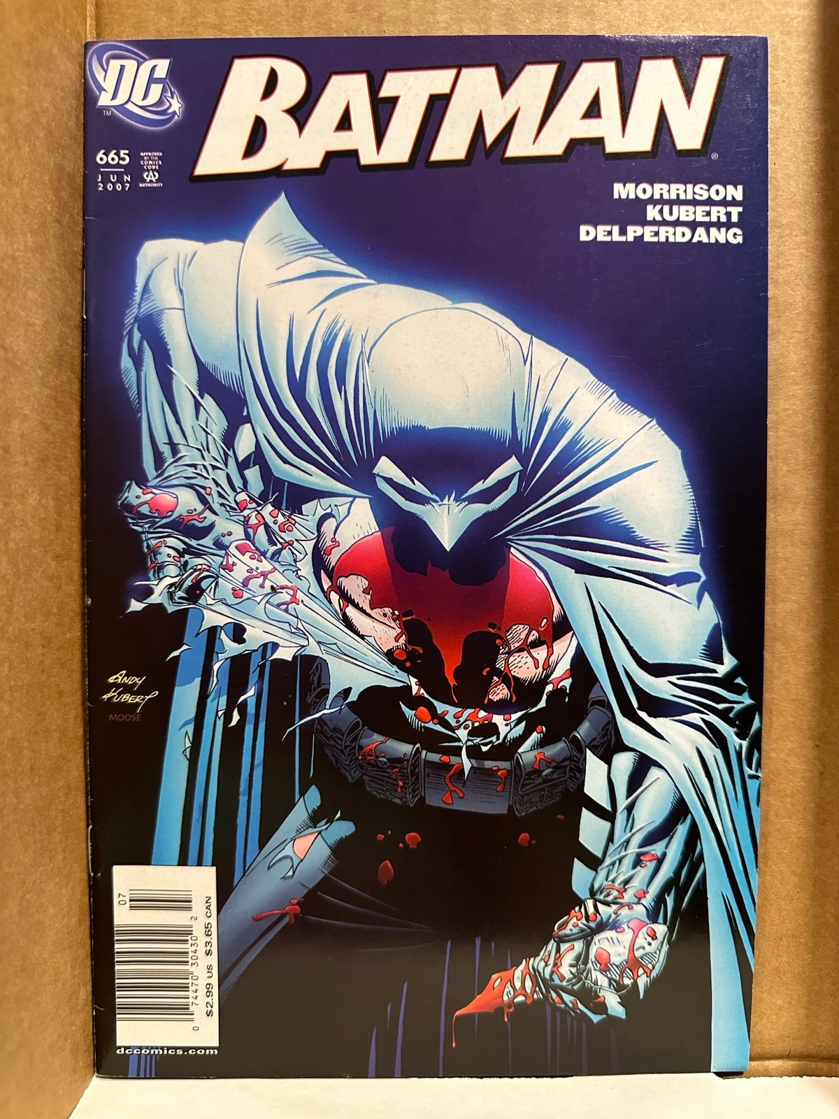 Batman #665 Very Late Very RARE NEWSSTAND VG/FN (2007)