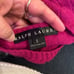 Ralph Lauren cashmere pink crop haltertop sz S