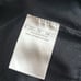 Ermenegildo Zegna Black V-Neck Ivory Trim Cotton Sweater XL