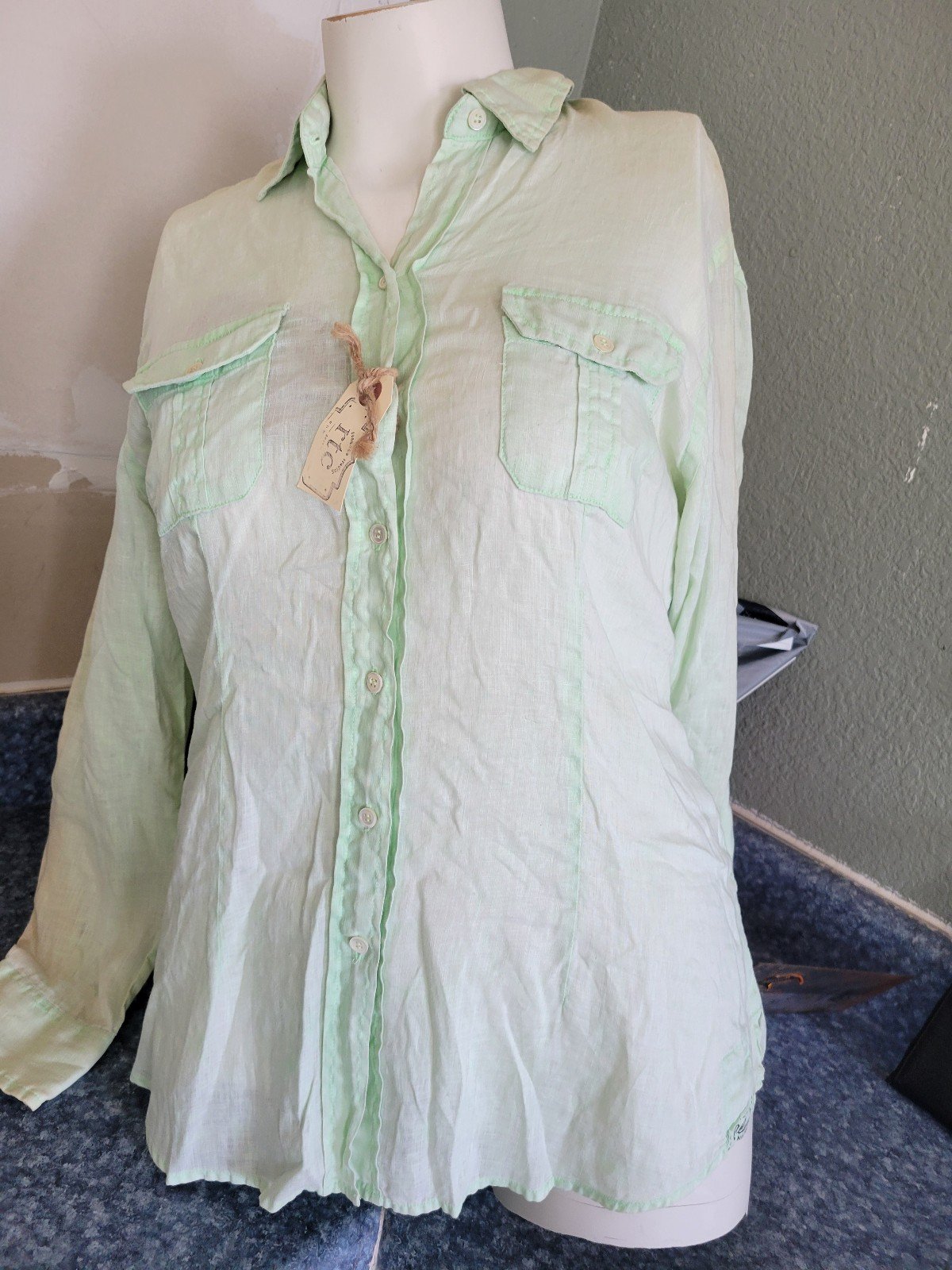 Distressed shirt