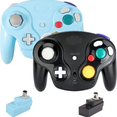 2 Pack of Wireless Nintendo GameCube Controllers