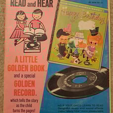 A Little Golden Book Happy Birthday Read and Hear