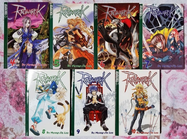 Ragnarok vol 4-10 manga bundle - OOP