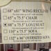 Loveseat furniture protector cover