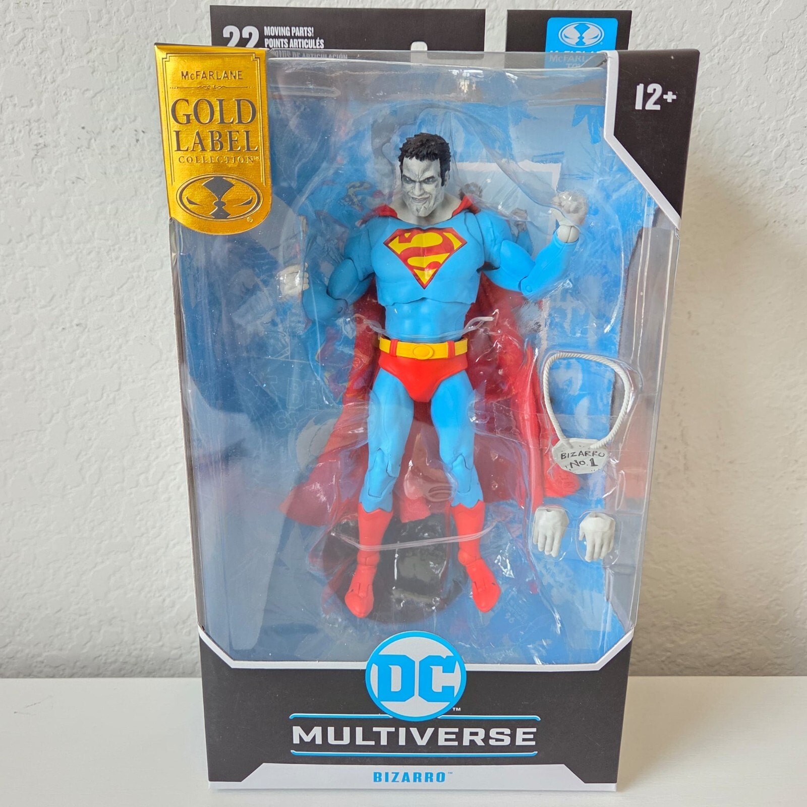 McFarlane Toys DC Multiverse Bizarro DC Classic GOLD LABEL IN HAND