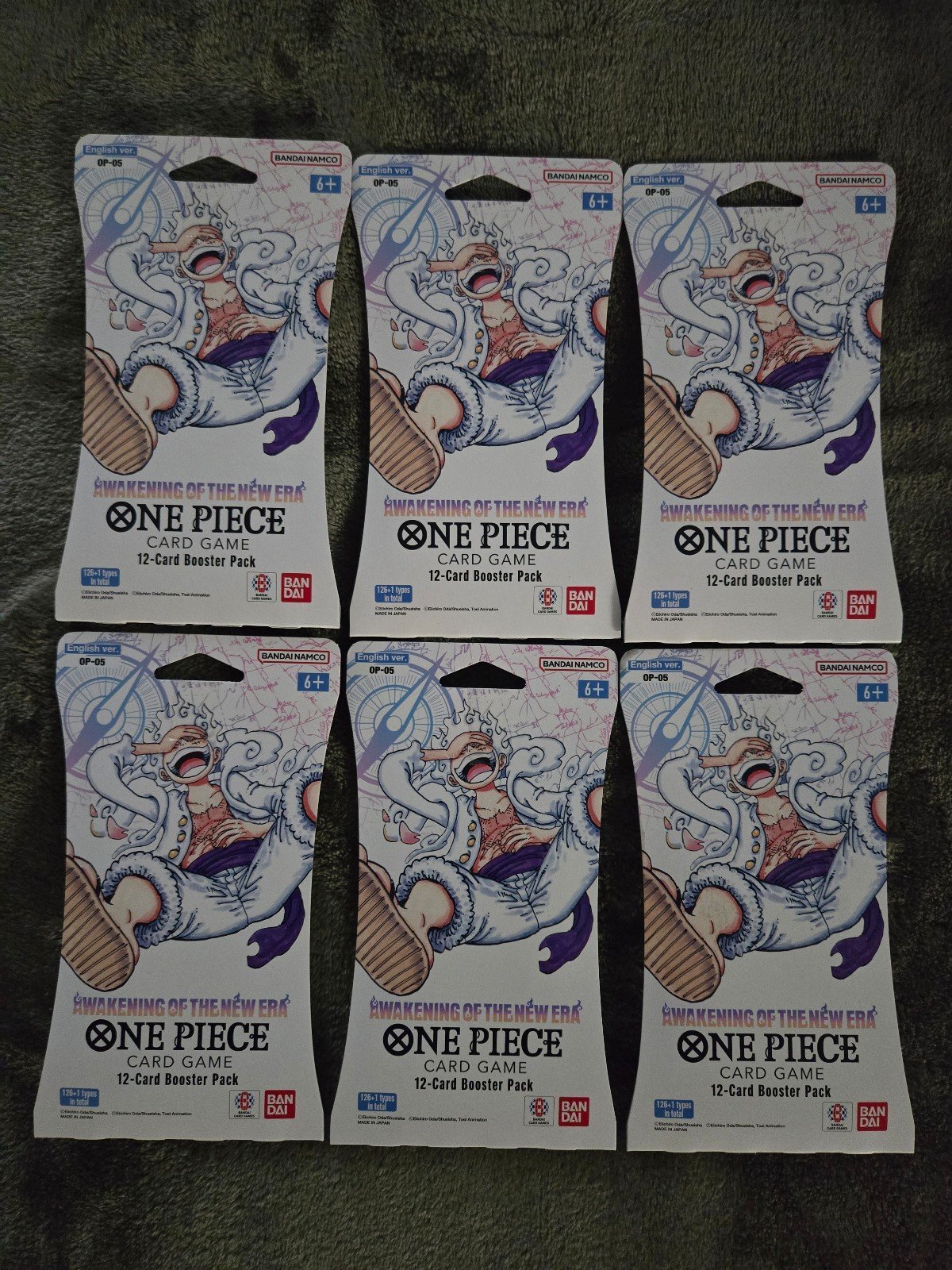 One Piece OP-05 Sleeved Booster Packs (Awakening of the New Era)