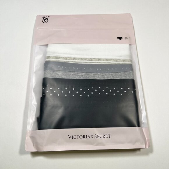 Victoria Secret XL Brief Panties High Waist High Leg Cotton Gift Set - Lot of 5