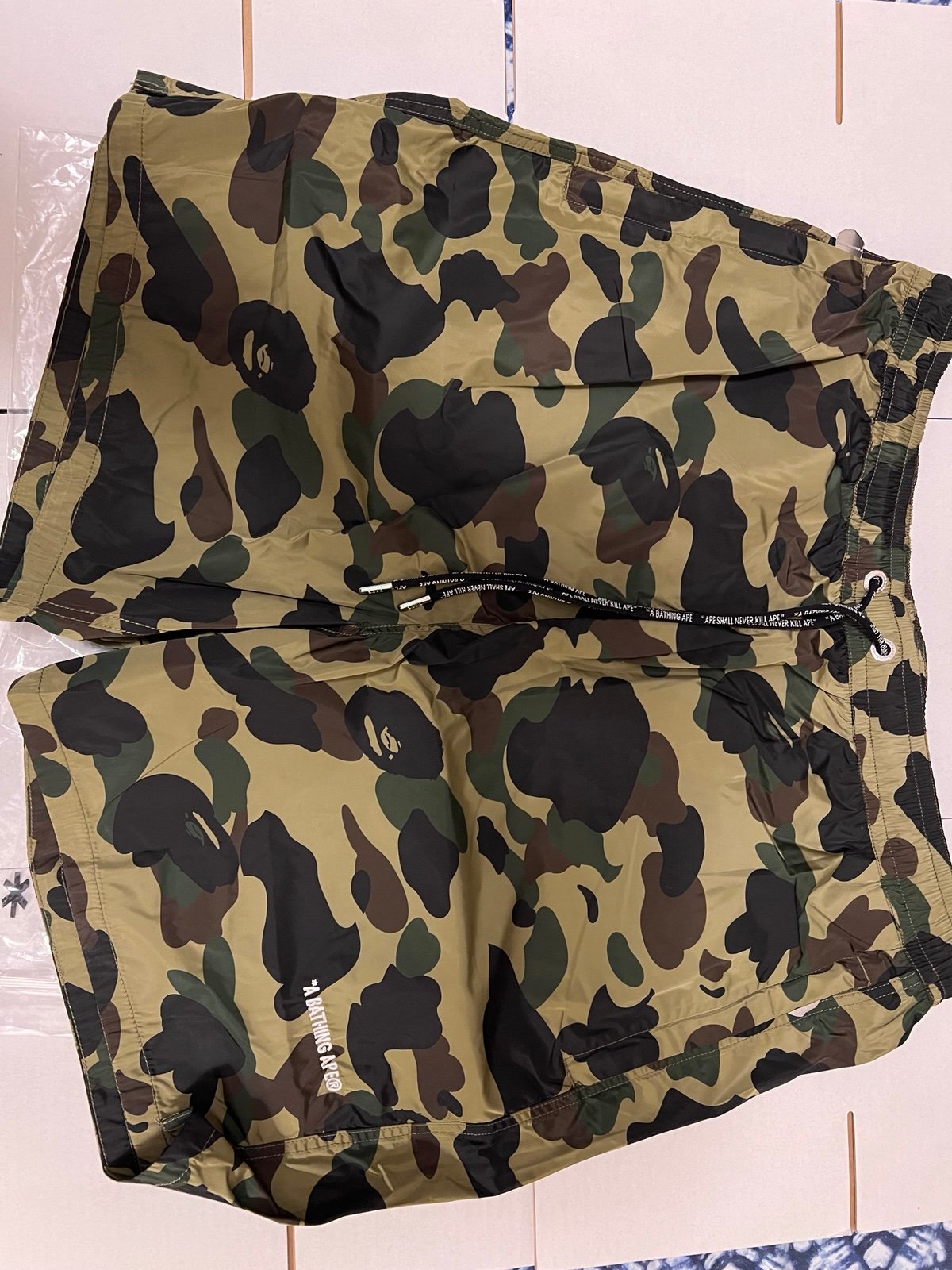 Bape 1st camo beach short