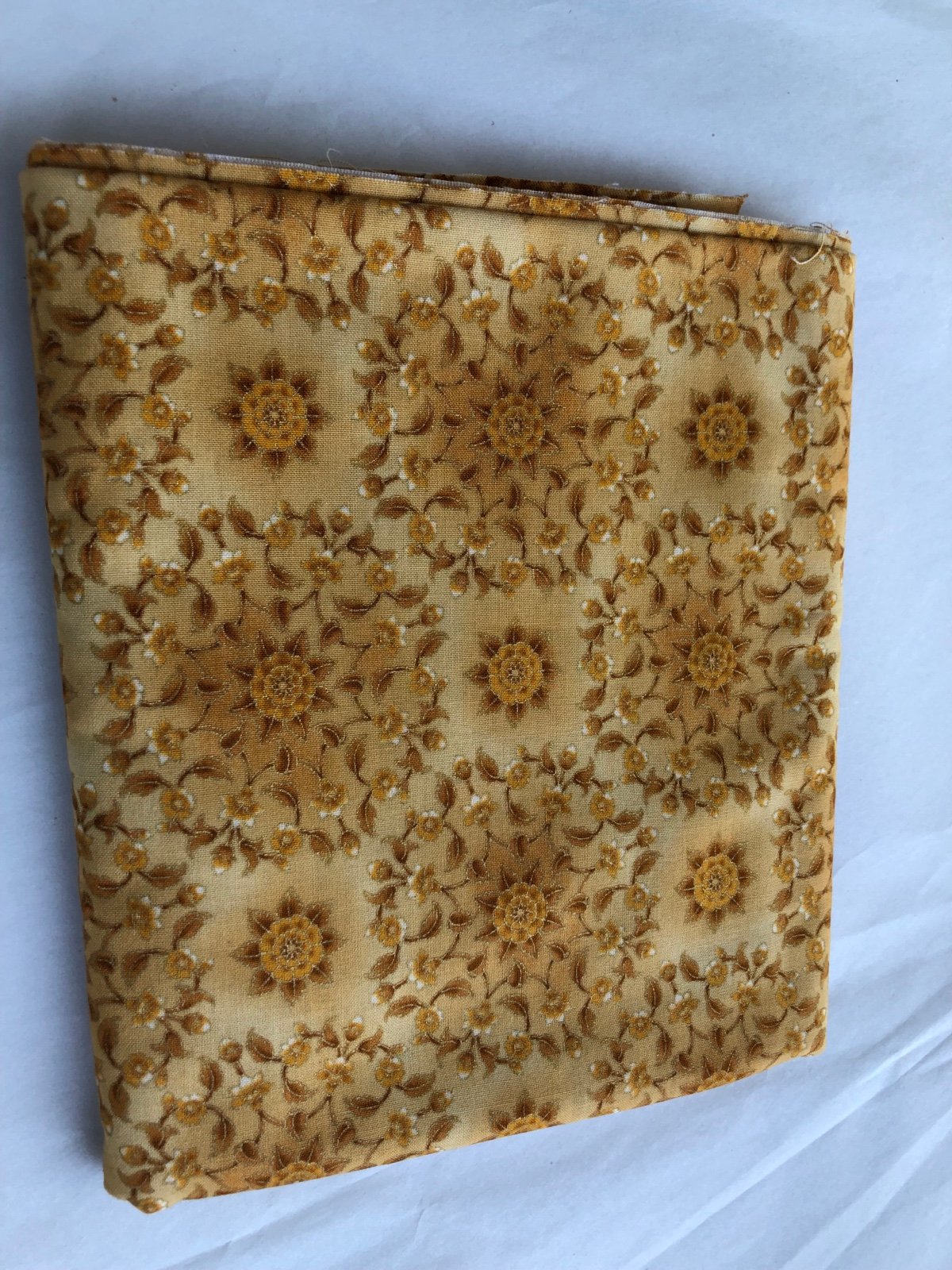 3328 FABRIC Kaleidoscope Gold Cotton Fabric 2 Yards
