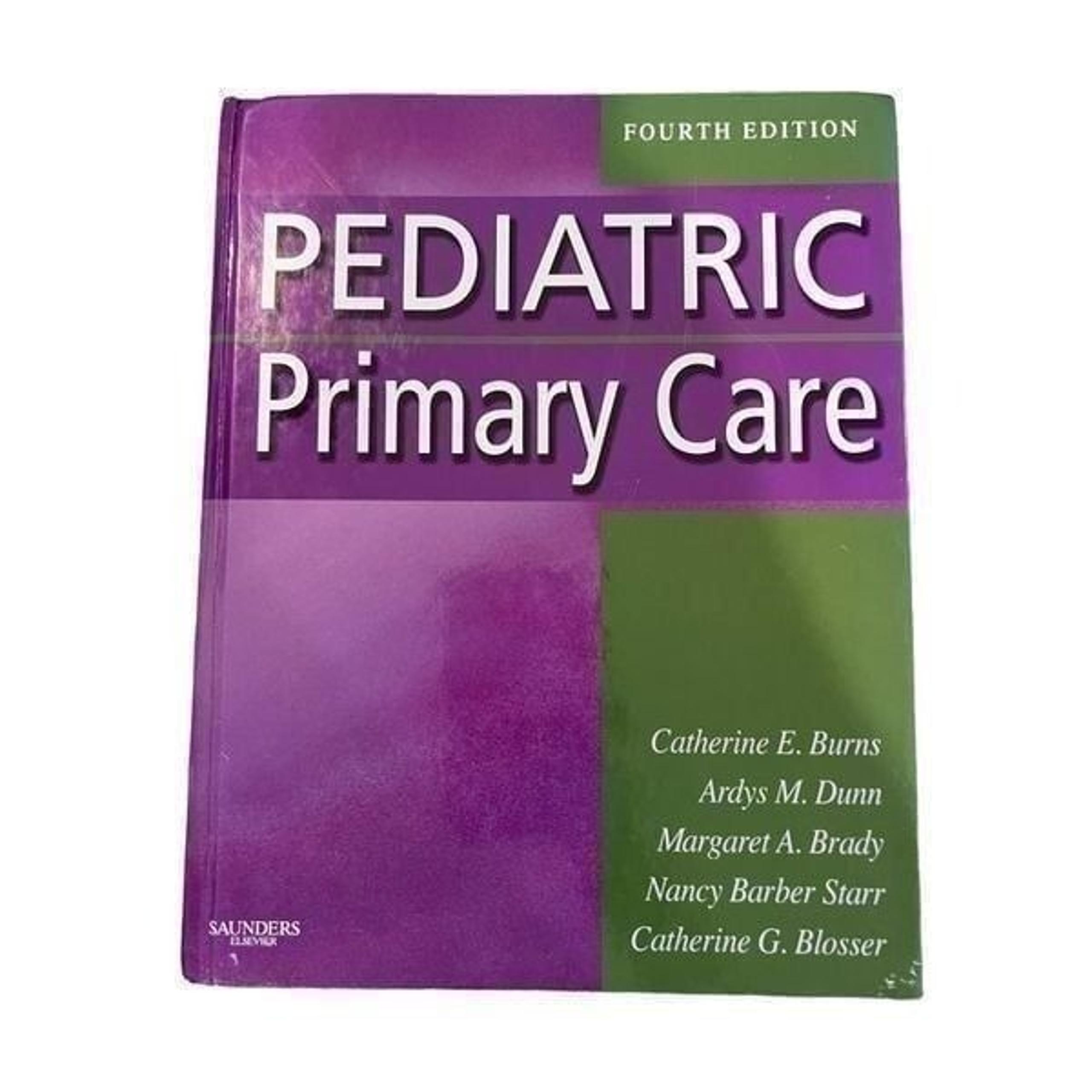 Pediatric 4™ EDiTiON Primary Care hard cover book