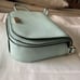Kate Spade Laurel Way Flap Crossbody Cow Leather Purse Aqua Mint