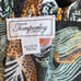 Temperley London Maggie Cheetah Leaf Feather Chiffon Blouse Size 6