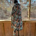 Temperley London Maggie Cheetah Leaf Feather Chiffon Blouse Size 6