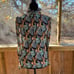 Temperley London Maggie Cheetah Leaf Feather Chiffon Blouse Size 6