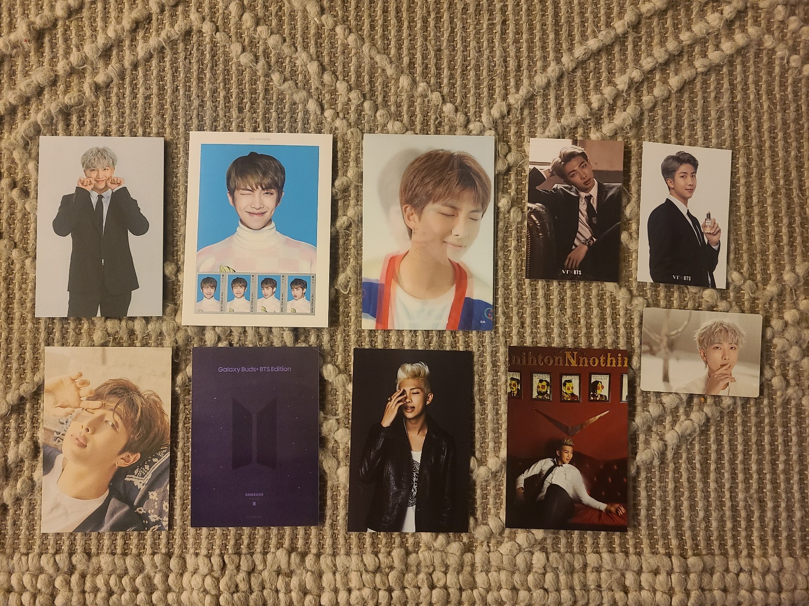10 Piece RM / Namjoon PC / Lenticular Bundle set
