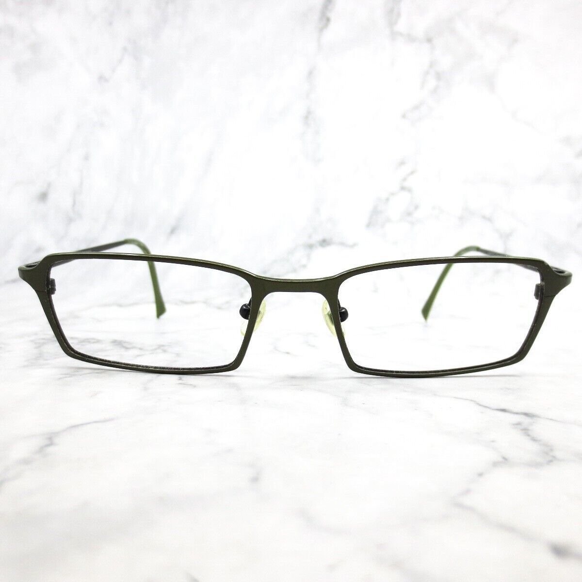 Prodesign Denmark Essential 1329 C.9631 Eyeglasses Green Rectangular Frame 52-19