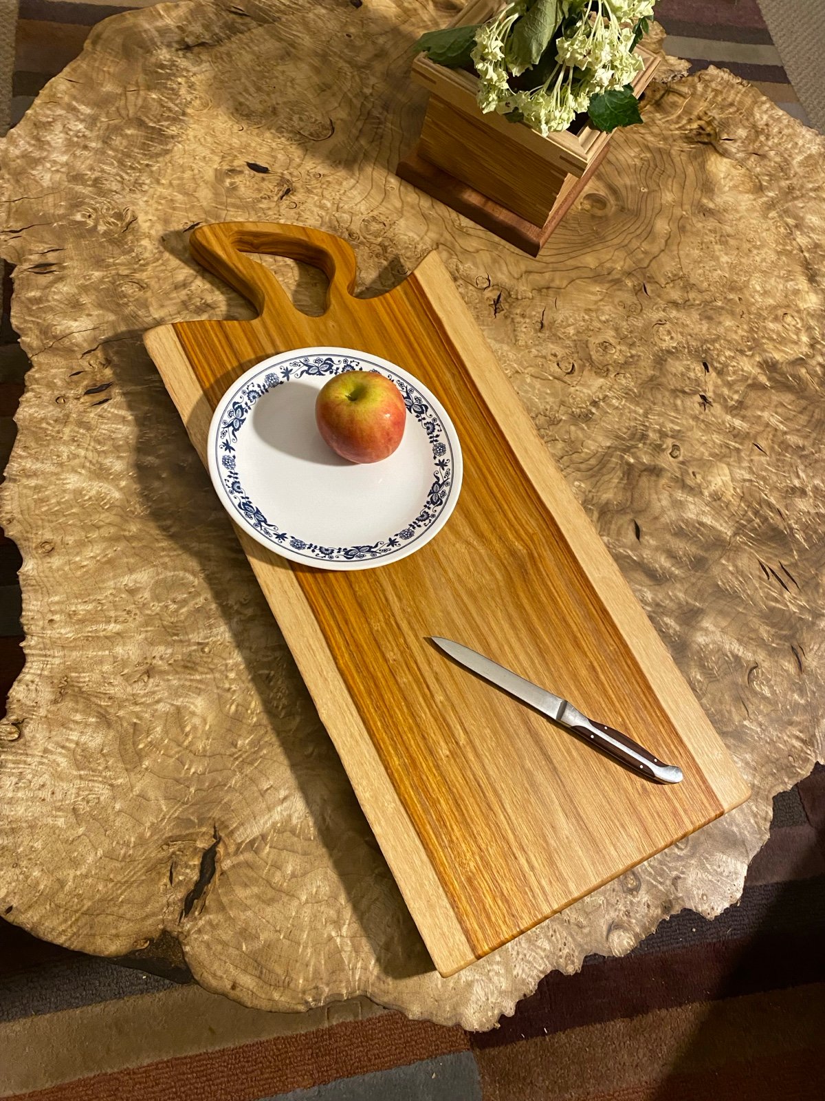 Canarywood charcuterie board