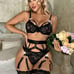 Lingerie Set Whith 1pair Stocking. M size