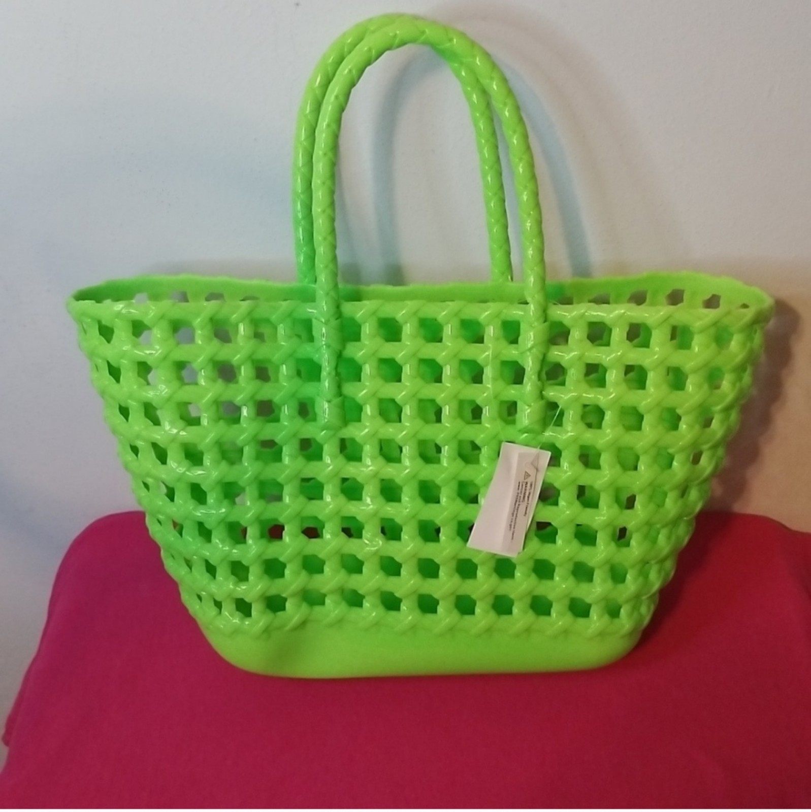Lime Green Jelly Bag