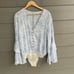 Intimately Free floral bell sleeve blouse
