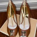 Michael kors brown leather Hamilton wedge