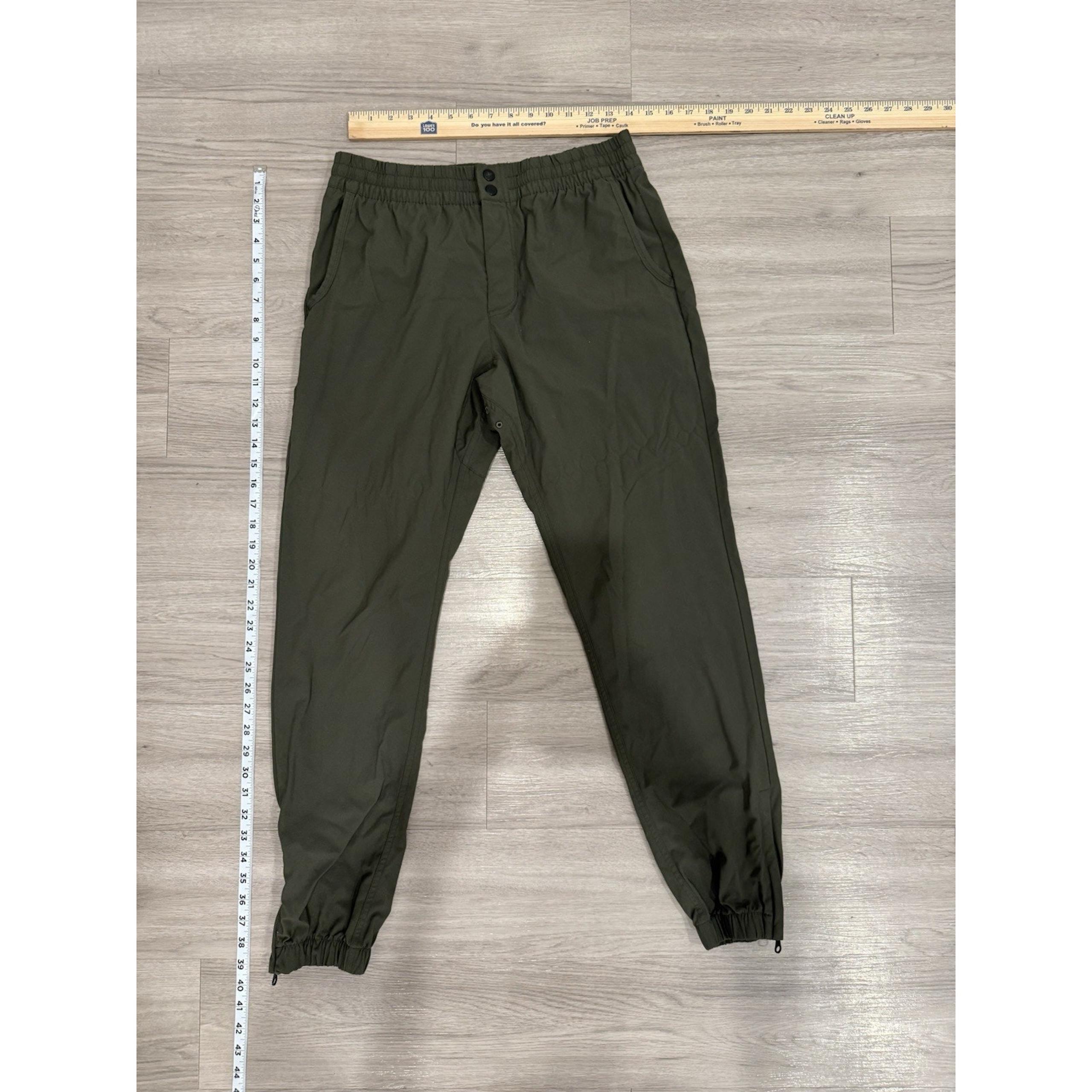 Nike Sportswear V442 Woven Bonded Jogger Pants Olive Men’s Size L