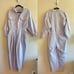 Paradised Robin Jumpsuit Pastel Purple Pleated Taper Leg Womens Size Small