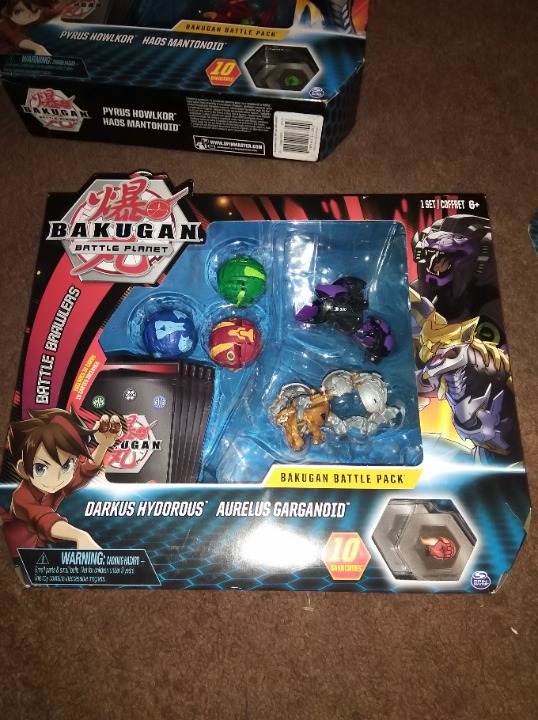 Bakugan Battle Planet 5 set Battle Pack