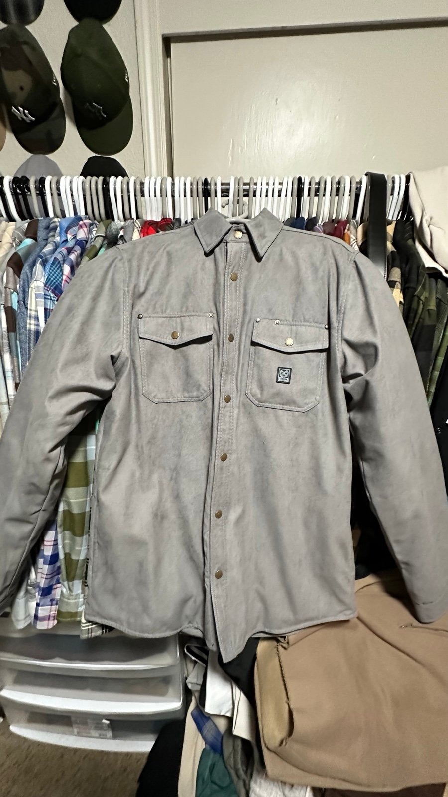 Dixxon Suede Jacket Keystone sz Large Tall