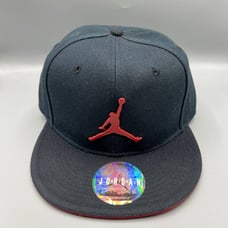 Air Jordan Hat Men 7 1/4 Navy Blue Jumpman Fitted Cap