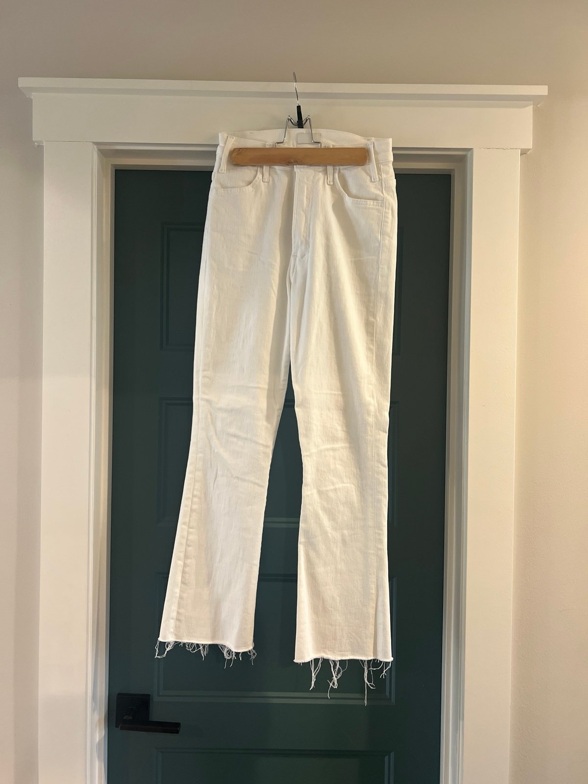 MOTHER The Hustler Ankle Fray Jeans
