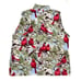 PFI Fashions Vintage Cardinal Bird Fleece Vest High Neck Zip Up Women's L Multi