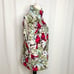 PFI Fashions Vintage Cardinal Bird Fleece Vest High Neck Zip Up Women's L Multi