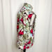 PFI Fashions Vintage Cardinal Bird Fleece Vest High Neck Zip Up Women's L Multi