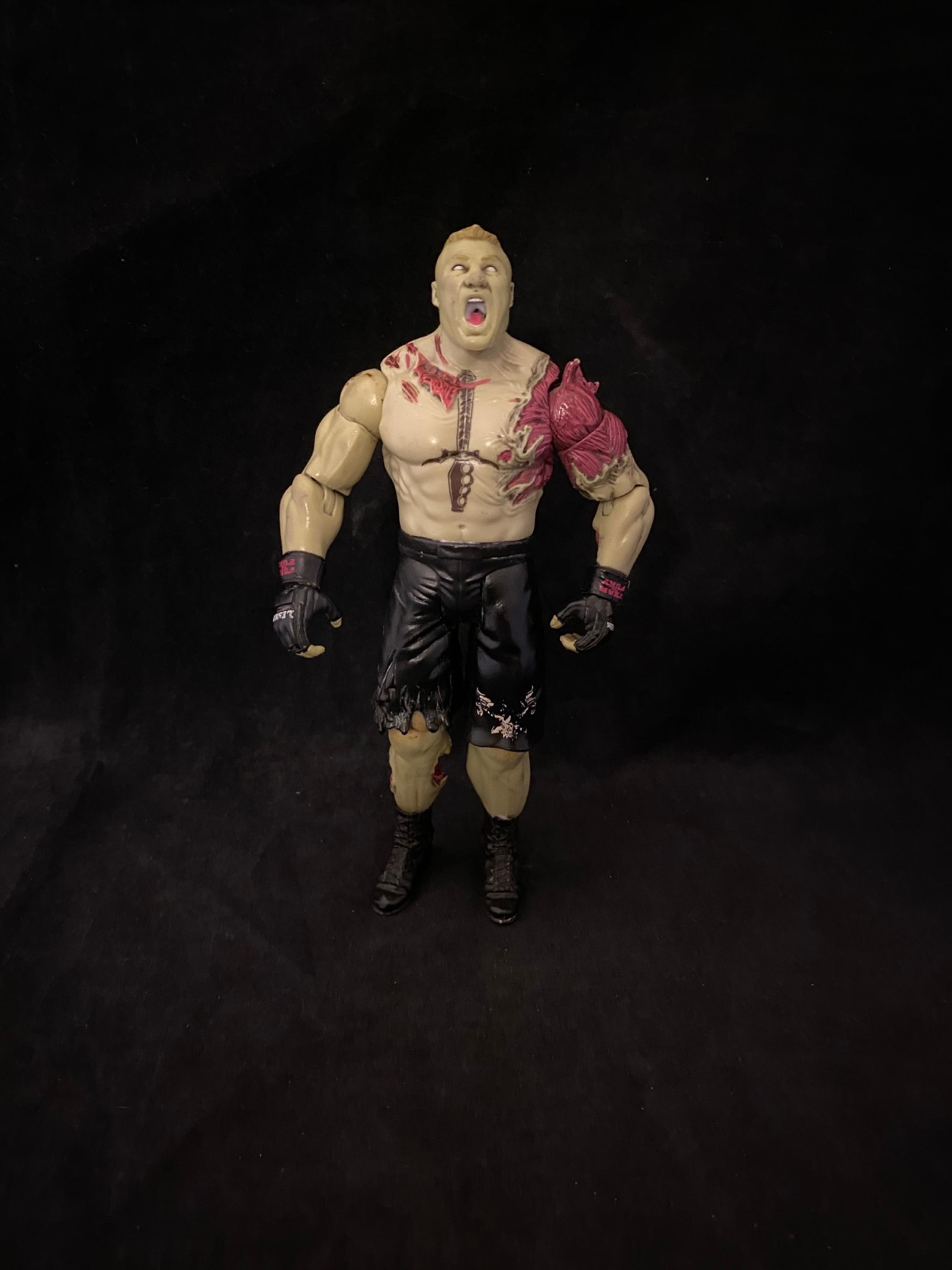 WWE Wrestling Zombies Brock Lesnar Wrestling Action Figure Mattel 2012
