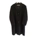 Jos A Bank Black OverCoat Size 42L Long Dress Top Coat 100% Wool Executive