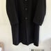 Jos A Bank Black OverCoat Size 42L Long Dress Top Coat 100% Wool Executive