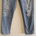 AG ED Adriano Goldschmied Ex Boyfriend Slouchy Slim Distressed Jeans Size 28R.