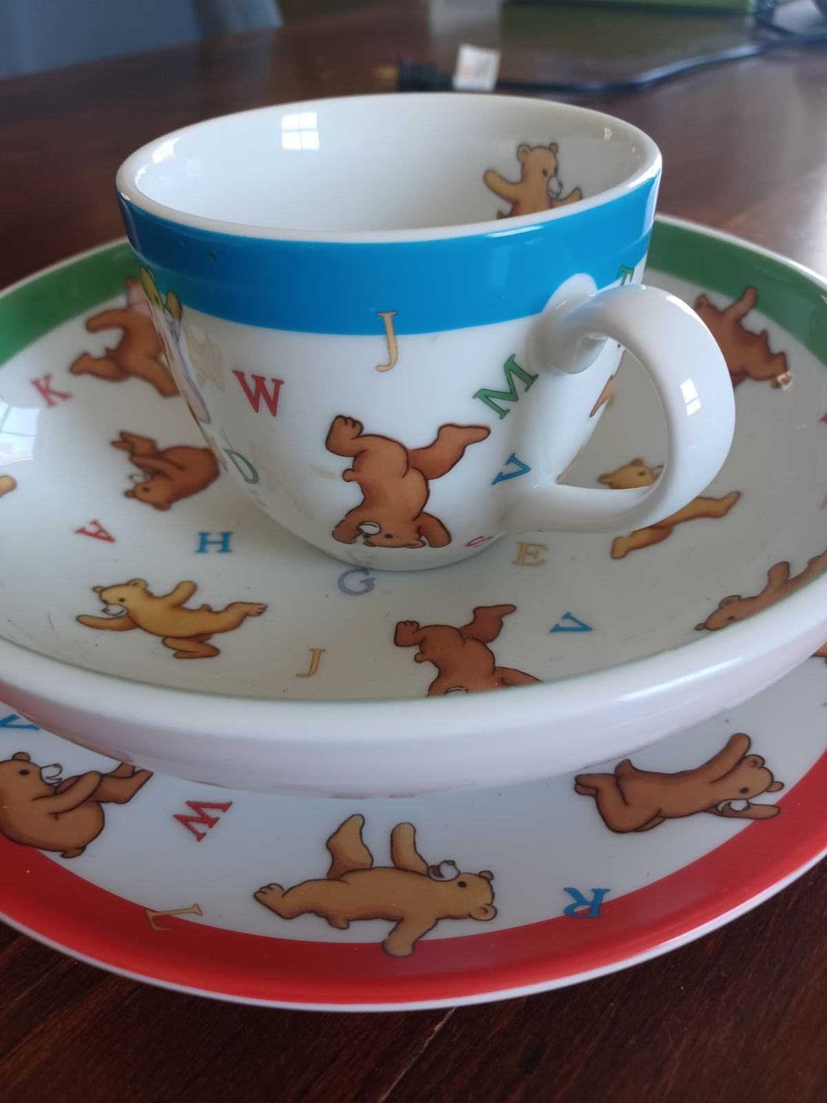 Tiffany & Co. Micro ABC bears teaset