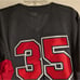 Rawlings Lugnuts Black and Red Baseball Jersey Size Xxl Pre-owned