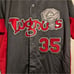 Rawlings Lugnuts Black and Red Baseball Jersey Size Xxl Pre-owned